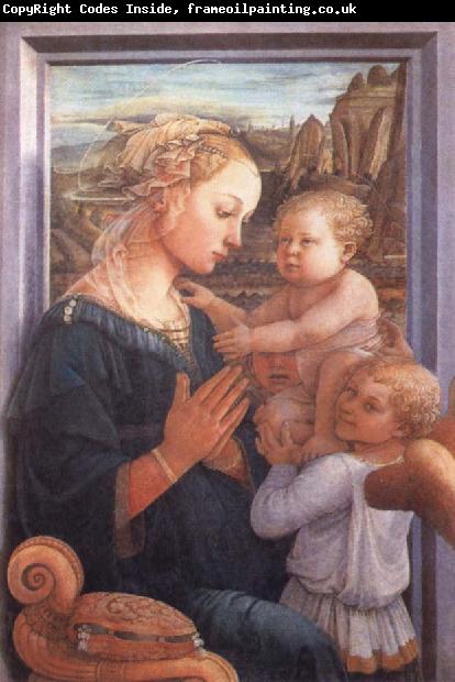 Filippino Lippi Madonna with the Child and Two Angels